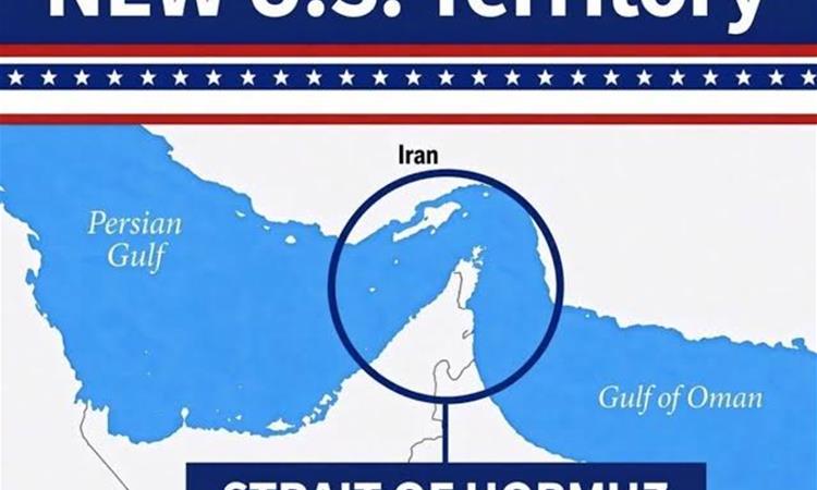 Трамп повторно објави мапа: „Нова територија на САД“