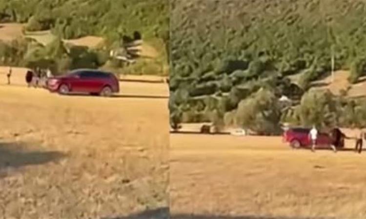 Насилник газеше луѓе со кола по ливада во Херцеговина, тројца се повредени (ВИДЕО)