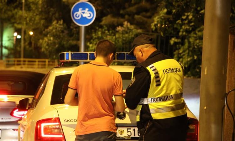 Уапсени се десет возачи- деветмина возеле без возачка, од кои двајца малолетници