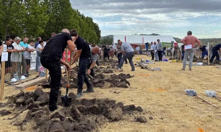 Бизарен натпревар во Унгарија: Гробари се тркаа во копање дупки (ВИДЕО)