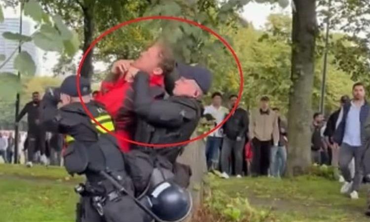 Хаос по пресудата за Тачи! Интервенција на специјалната полиција (ВИДЕО)
