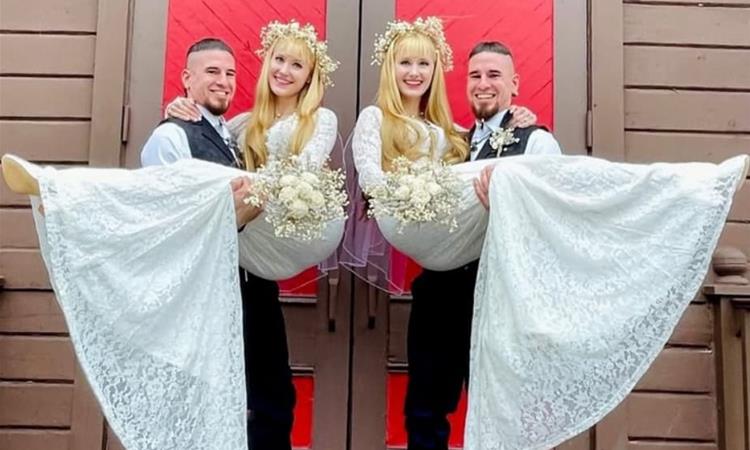 Идентични близначки се омажија за идентични близнаци, тајната ја чувале четири години (ФОТО)