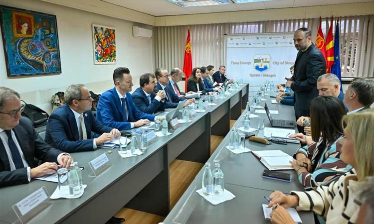 Ѓорѓиевски: Средба со бордот на директори од ЕБОР - Скопје заслужува големи проекти и резултати што ќе го менуваат животот на граѓаните