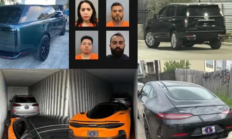 Мајка, татко и син со измама краделе луксузни автомобили- пронајдени се возила вредни три милиони долари 