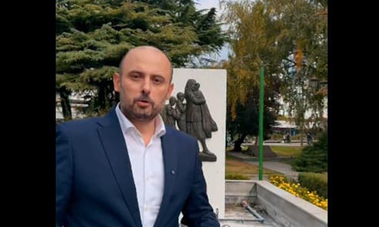 Ѓорѓиевски: Го вративме вандализираното спомен-обележје на децата бегалци од Егејска Македонија