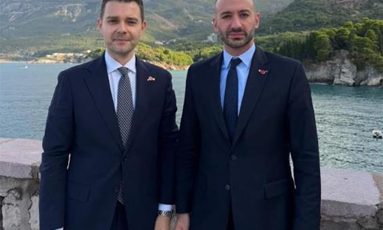 Средба на министерот Муцунски со министерот за Европа на Франција, Бенжамин Хадад
