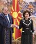 Претседателката Сиљановска Давкова ги прими акредитивите на амбасадорот на Казахстан