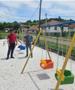 Пуштено во употреба мултифункционалното игралиште во Текија, општина Илинден