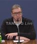 Вучиќ: Сакам да го изразам моето задоволство што се одржа голем протест без жртви