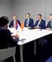 На маргините на Конгресот на ЕПП, средба на Мицкоски со делегација на Србија
