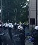 Инцидент меѓу демонстрантите и полицијата на влезот на судот во Нови Сад