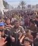 Стотици демонстранти протестираа против Хамас во Кан Јунис, на југот од Појасот Газа