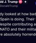 Трамп: Видовте ли колку лошо ѝ оди на Шпанија? Жално е да се гледа