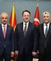 Директна авиолинија Анкара Скопје и карго железничко поврзување договорени помеѓу Николоски и министрите Болат и Уралоглу