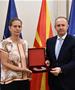 Проштална средба на претседателот Гаши со амбасадорката на Република Грција, Софија Филипиду