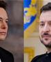 Зеленски на Маск му доделил украинскиот Орден на слободата