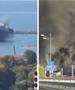 Експлозии и пожари во омиленото летувалиште на Путин, гори и брод (ВИДЕО)