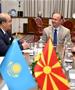 Проштална средба на претседателот на Собранието со амбасадорот на Казахстан