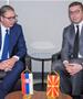 Средба Мицкоски- Вучиќ во Њујорк: Продолжуваме со отворен дијалог и конструктивна соработка