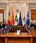 Делегација предводена од претседателот Костадиновски на билатерална средба во Уставниот суд во Романија