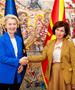 Средба на Сиљановска-Давкова со Урсула фон дер Лaјен, претседателка на Европската Комисија