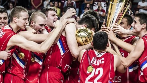 Србија го освои трофејот на европското кошаркарско првенство за јуниори