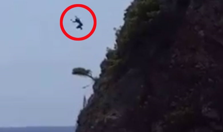 Скок од кој се замрзнува крвта во близина на Дубровник(ВИДЕО)