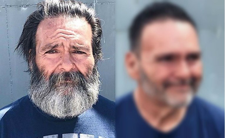 Фризер бесплатно ги средува лондонските бездомници (ФОТО)