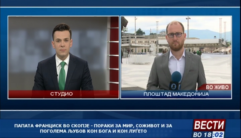 Папата Франциск во историска посета на Македонија,  пораки за мир, соживот и за поголема љубов кон бога и кон луѓето