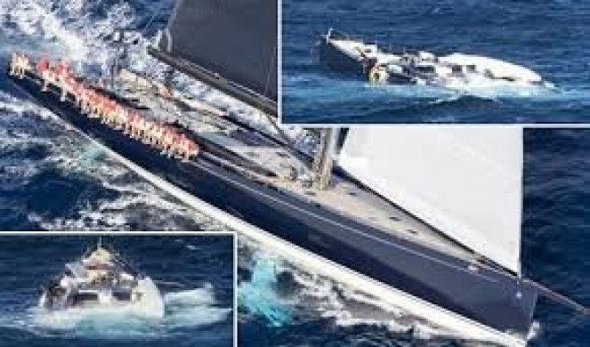 Фото: Супер-луксузна јахта на италијански милијардер потона во морето!!