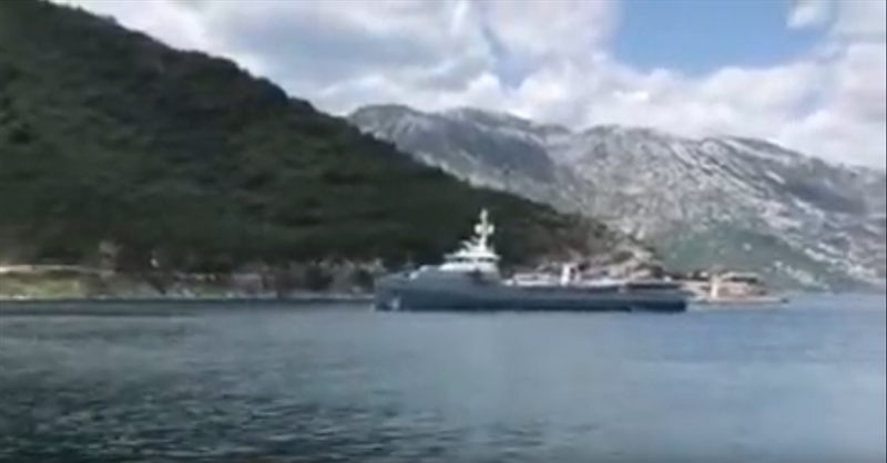 Видео: Јахтата на Бил Гејтс во Котор