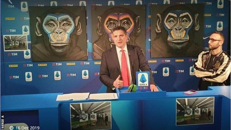 Италијанската ,,Серија А” со мајмуни против расизмот на фудбалските терени 
