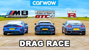 Новото БМВ во трка против Ферари и Нисан GT-R (ВИДЕО)