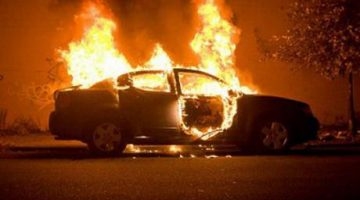 Во Валона, Албанија запален луксузен автомобил на македонски државјанин