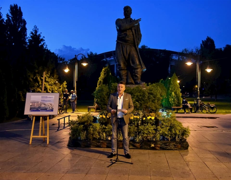 Изложба „Скопска алеја на меѓународната солидарност"