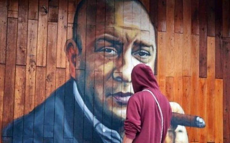 Фото: Млад уметник направи мурал во чест на Џеј Рамадановски