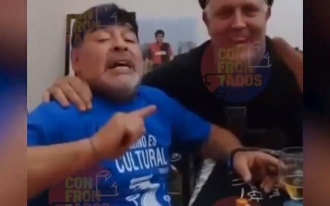 Аргентинските медиуми објавија контроверзно видео од Марадона 