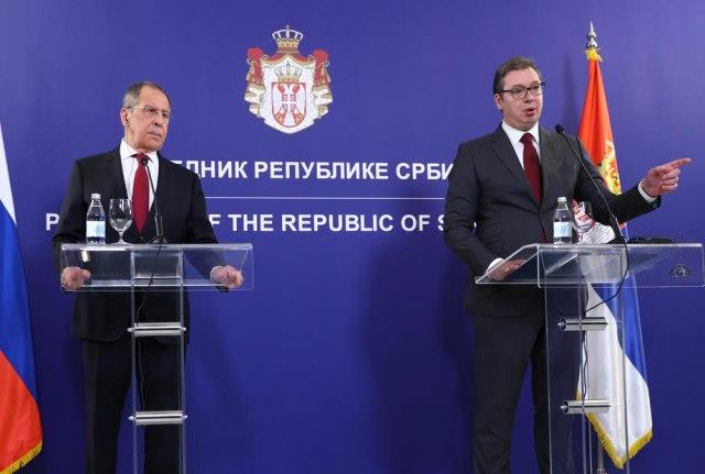 Лавров по средбата со Вучиќ: Ја поддржуваме избалансираната политика на Србија 