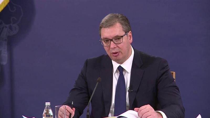 Вучиќ: Подготвени сме да и дадеме секаква помош на Хрватска 