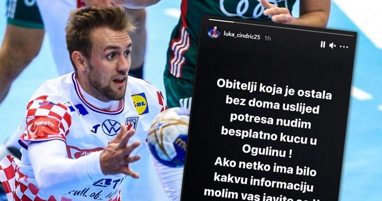 Лука Циндриќ ја нуди својата куќа за настраданите во земјотрсот 