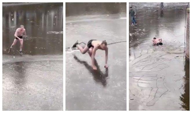Видео: Упорен и храбар лизгач