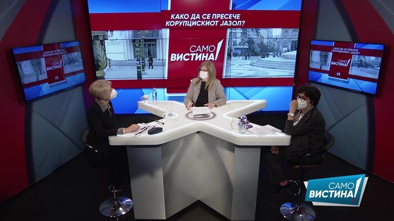 Слаѓана Тасева и Маргарита Цаца Николовска во „Само вистина“