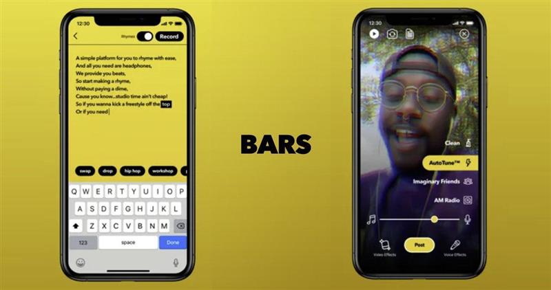 Музичката апликација „BARS“ е наменета за рапери и наликува на „TikTok“