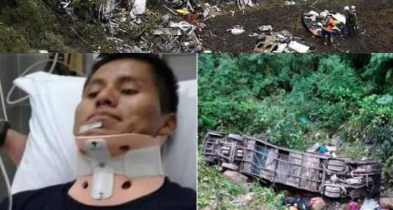 Фудбалер преживеа авионска несреќа, а сега и пад од 150 метри 