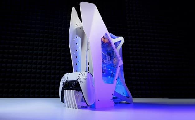 Видео: „PlayStation 5“ со водено ладење, изгледа како вселенски брод