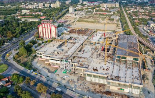 Трговскиот центар Скопје Ист гејт во последна градежна фаза