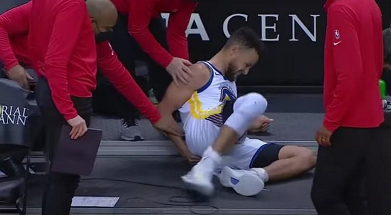 Бизарна повреда на НБА кошаркарот Стивен Кери (ВИДЕО)