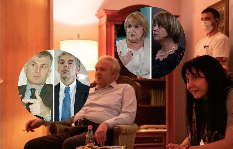 Борис Исаковиќ како Слободан Милошевиќ во серијата „Семејство“