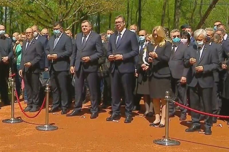 Видео-фото: Јасеновац сеќавање на 700 000 убиени Срби од усташите