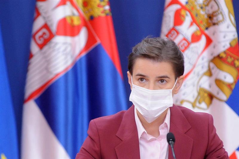 Брнабиќ на средбата со Мицотакис го истакнала значењеето на брзата пруга Белград-Македонија